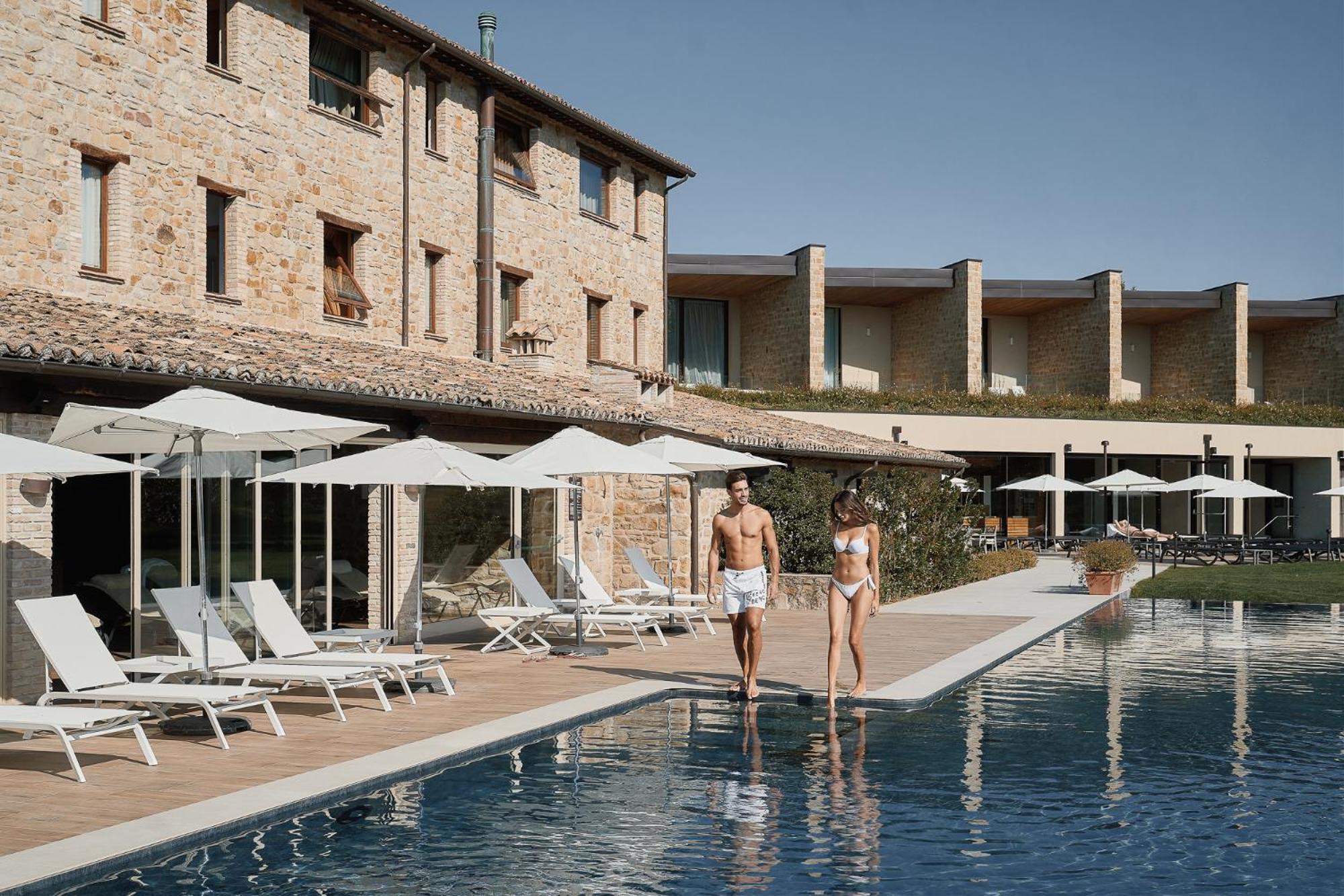 Borgo Lanciano Hotell Castelraimondo Exteriör bild